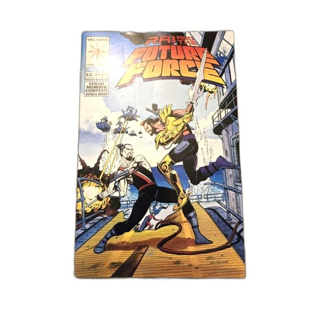 Rai and the Future Force comic #12 (August 1993) Valiant Comics